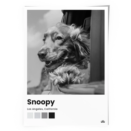 A2 Unframed Poster Vertical - Blank Mock Up Base