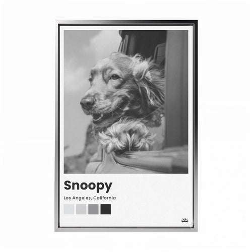 Framed Canvas Black 16x24 Base Mock Up