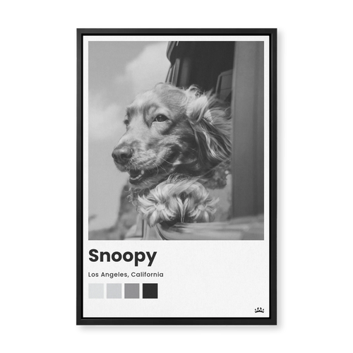 Framed Canvas Black 32x48 Base Mock Up