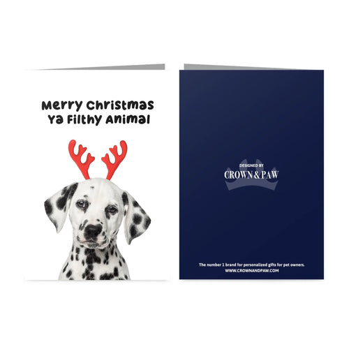 Greetings Card 3.5 X 5 Vertical BACK&FRONT Blank Mock Up