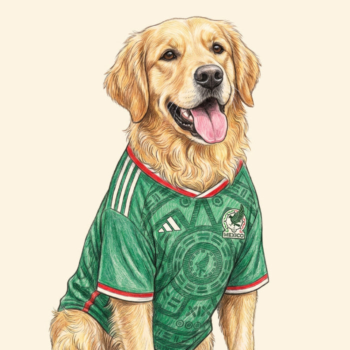 World Cup 2026 Pet Portrait