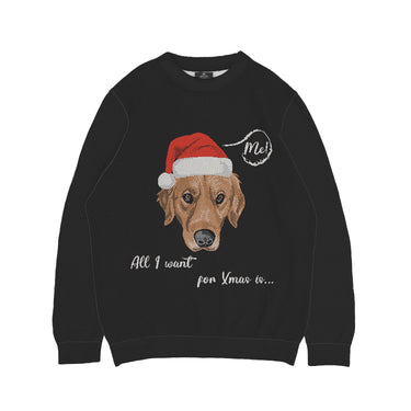 All I Want For Christmas Sweater - Custom Christmas Knitwear