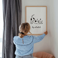 Big Stretch Custom Pet Portrait