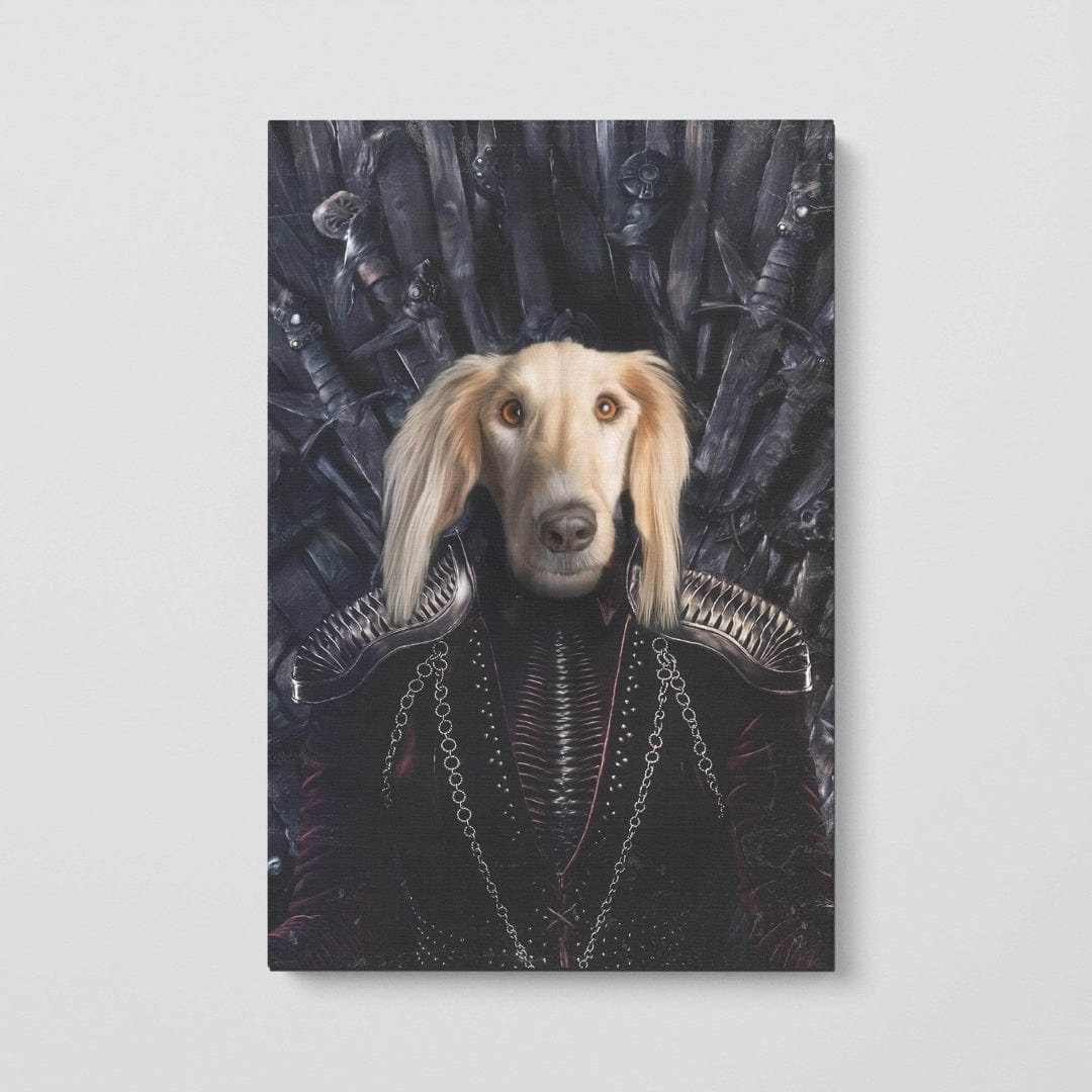 Crown and Paw - Canvas The Queen of the Seven Kingdoms - Custom Pet Canvas