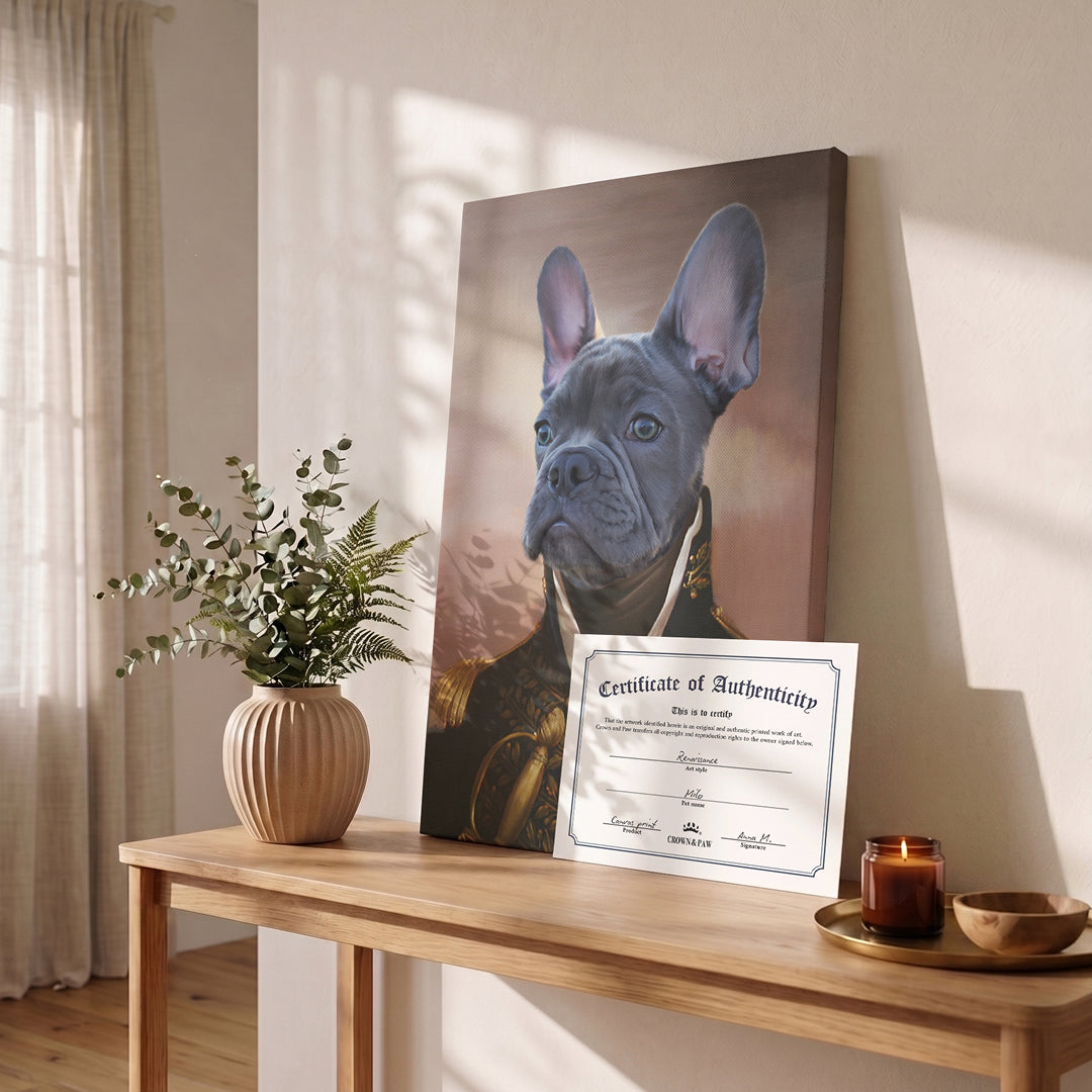 The General - Custom Pet Canvas