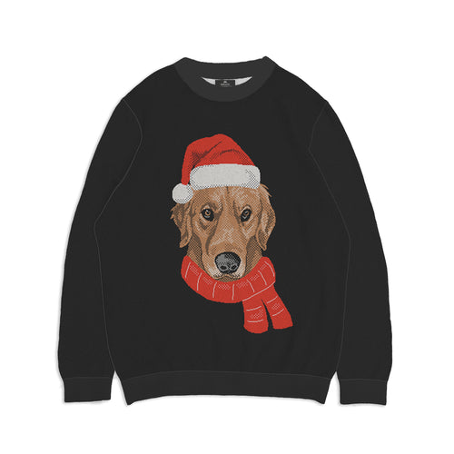 Custom Christmas Pet Face Sweater - Custom Christmas Knitwear