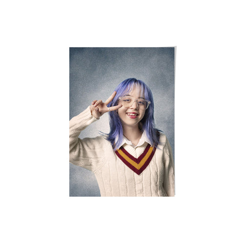 College Yearbook Human Portrait