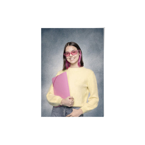 College Yearbook Human Portrait
