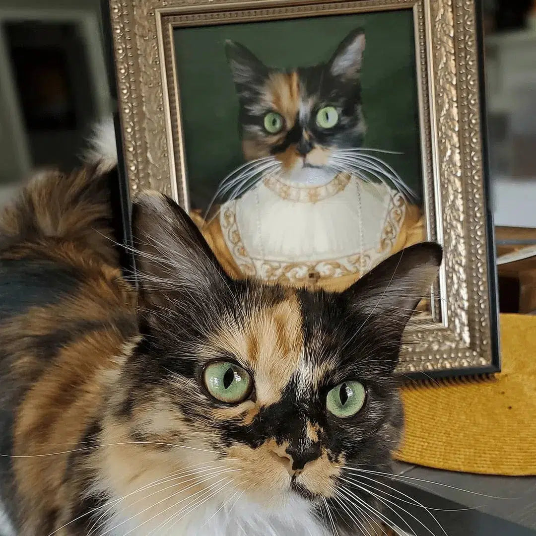 Crown and Paw - Poster The Golden Girl - Custom Pet Poster