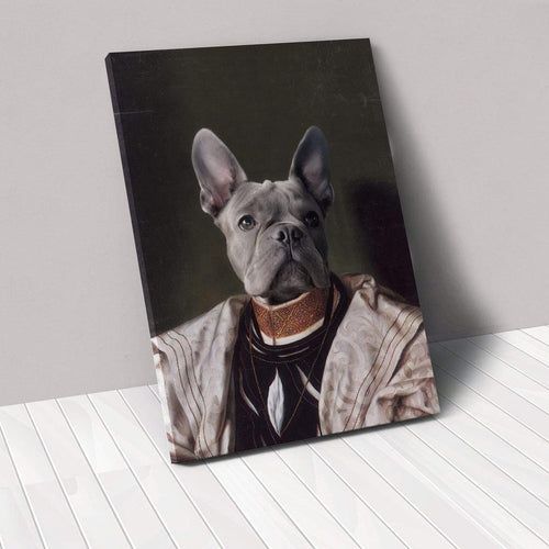 Crown and Paw - Canvas The Savant - Custom Pet Canvas