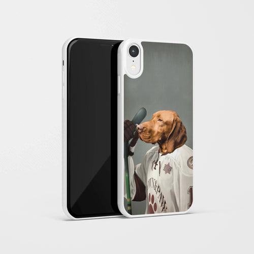 Crown and Paw - Phone Case The Ice Hockey Player - Custom Pet Phone Case