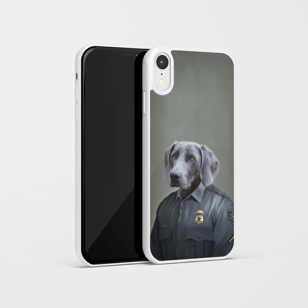The Male Police Officer - Custom Pet Phone Case
