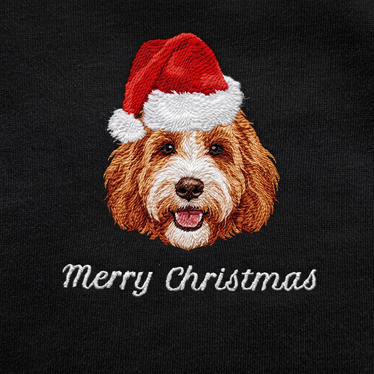 Custom Pet In Santa Hat Christmas Sweater