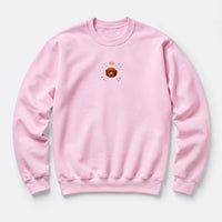 Custom Pet Memorial Sweatshirt with Embroidered Pet Portrait
