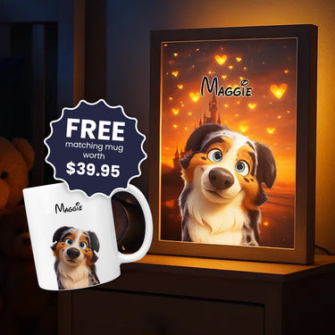 Magical Pet Portrait LED Night Light