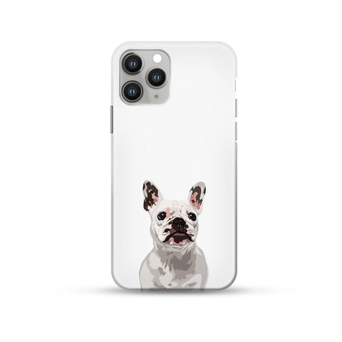 Crown and Paw - Phone Case Modern Pet Portrait Phone Case