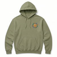 Custom Pet Face Fairy Lights Hoodie
