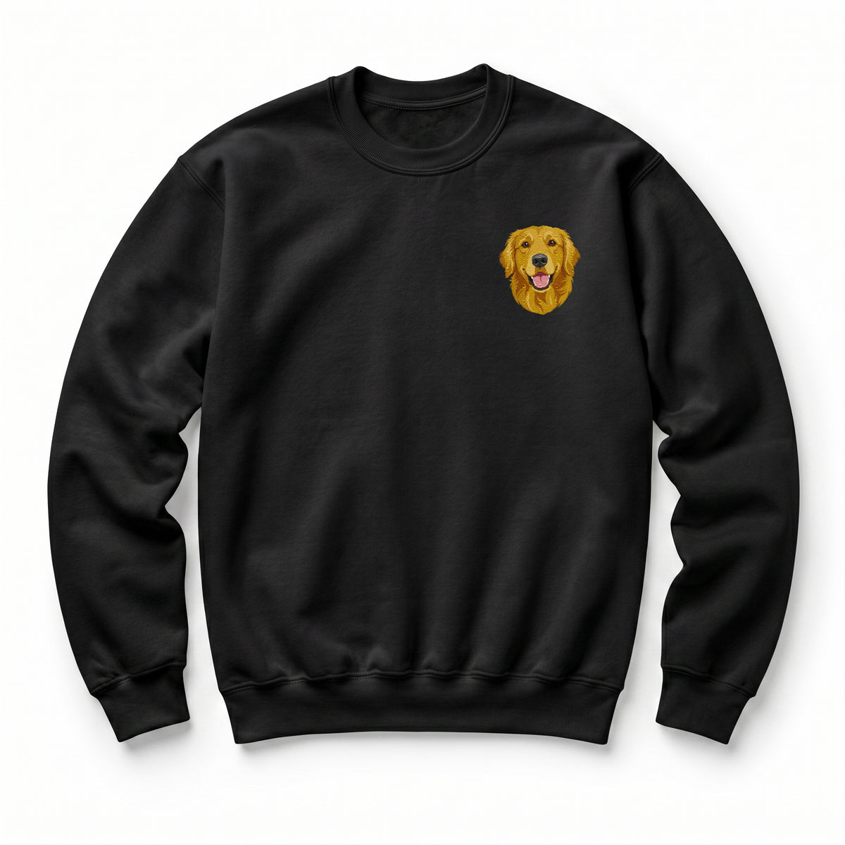 Custom Embroidered Pet Face Sweatshirt