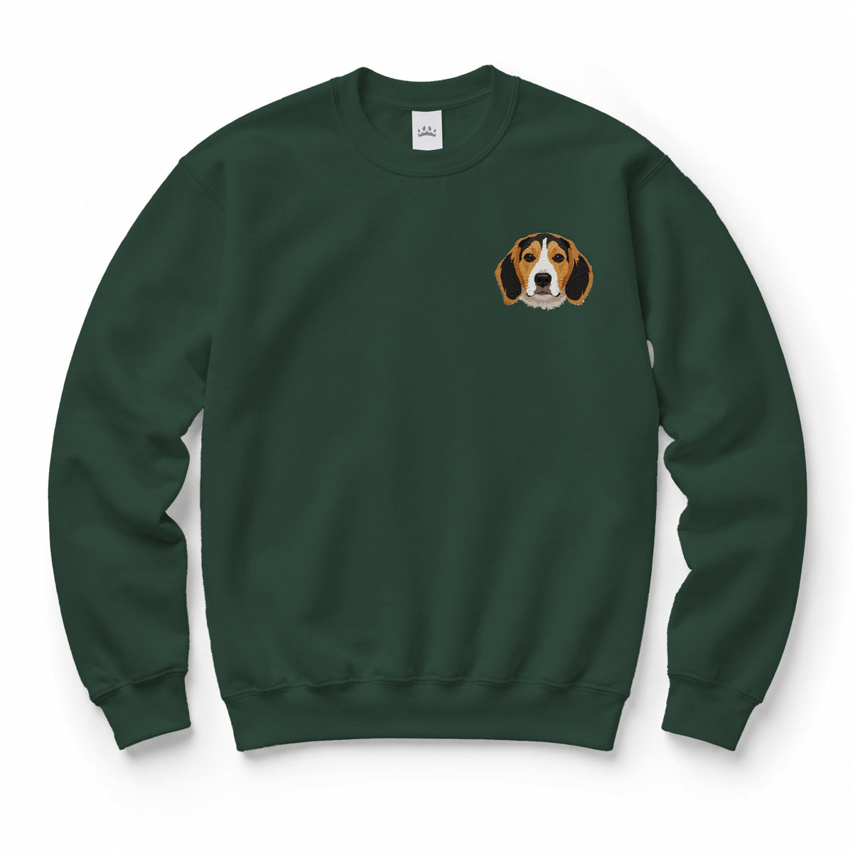 Custom Embroidered Pet Face Sweatshirt