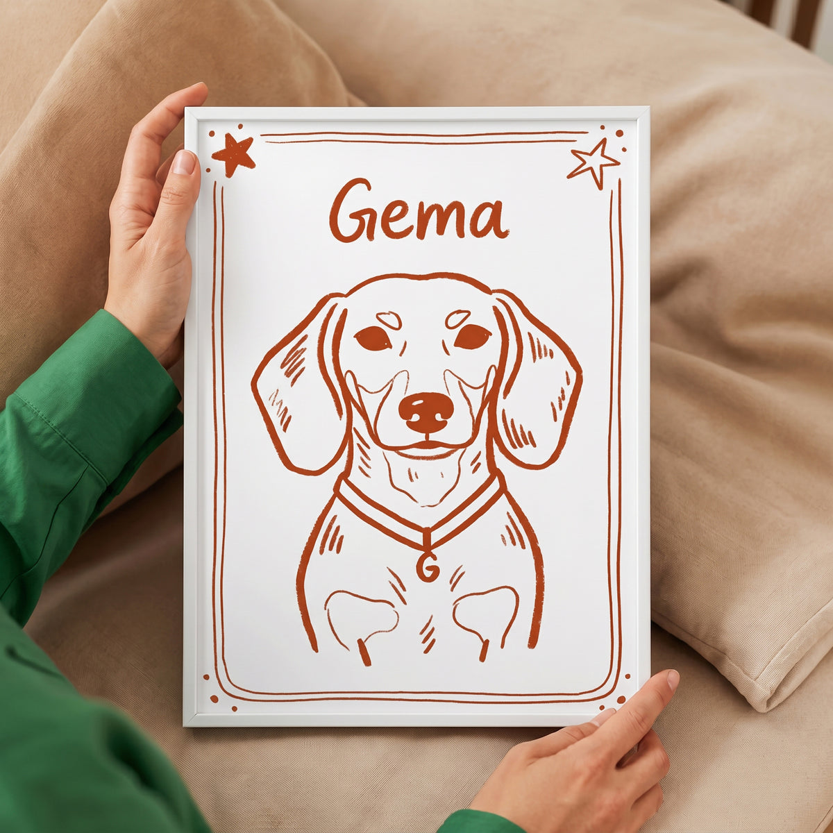 Mystical Doodle Pet Portrait
