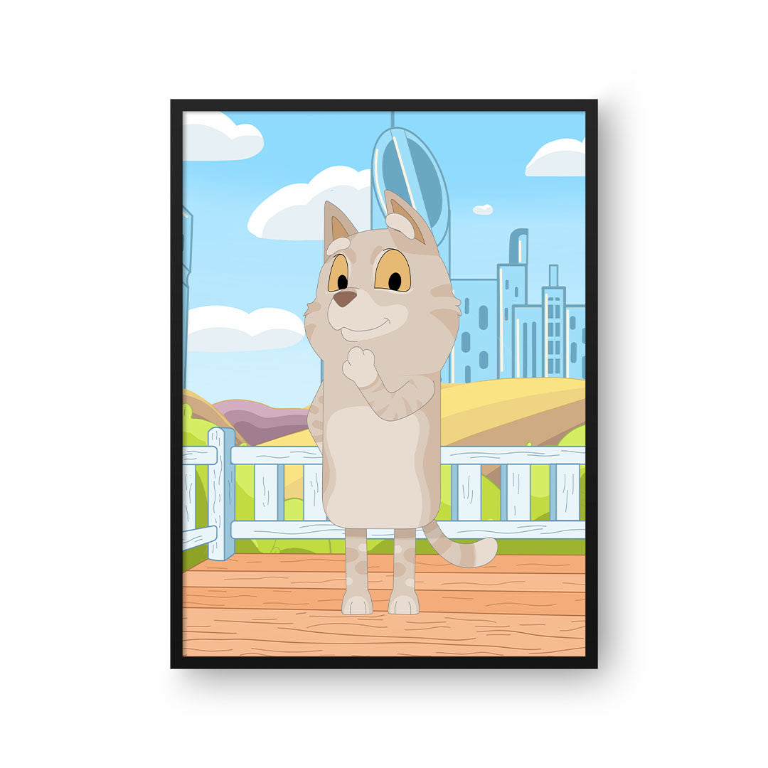 Cartoon Pet Portrait - One Pet