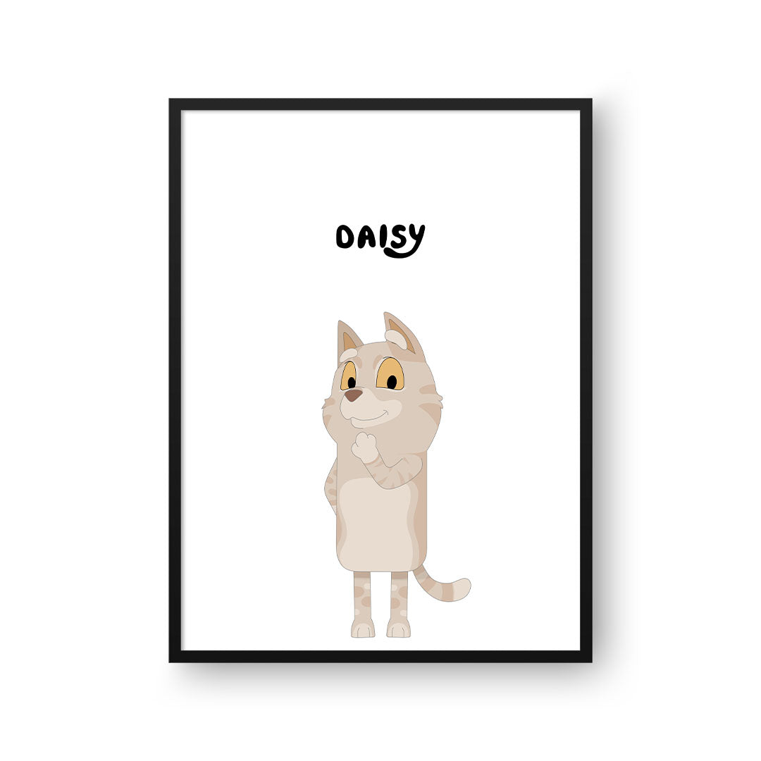 Cartoon Pet Portrait - One Pet