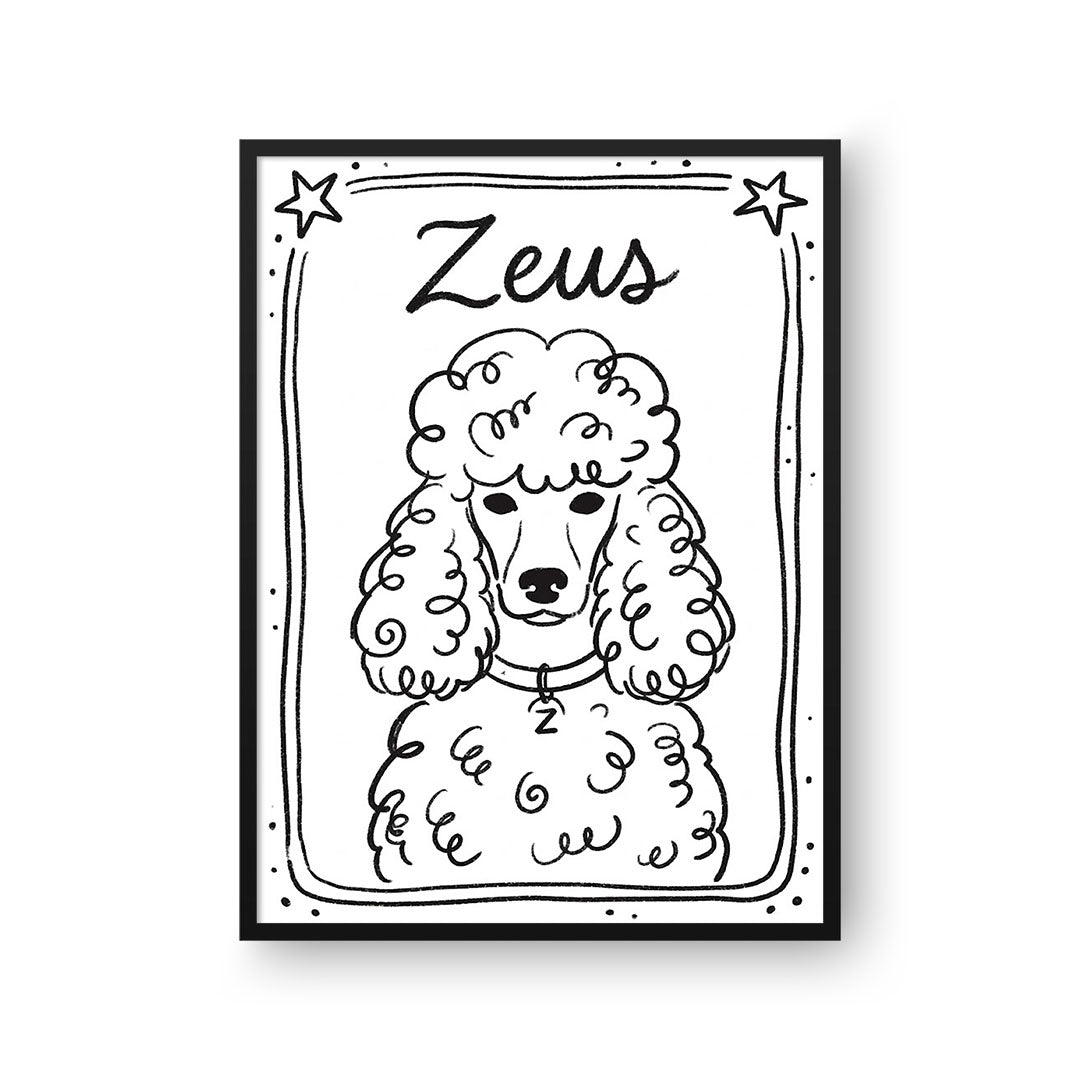 Mystical Doodle Pet Portrait