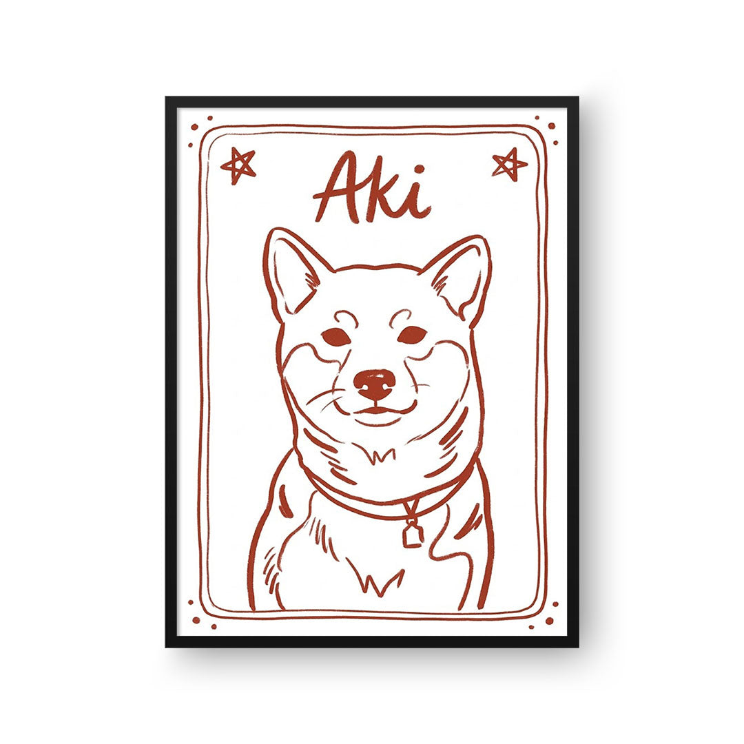 Mystical Doodle Pet Portrait