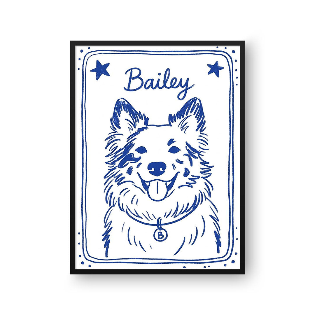 Mystical Doodle Pet Portrait