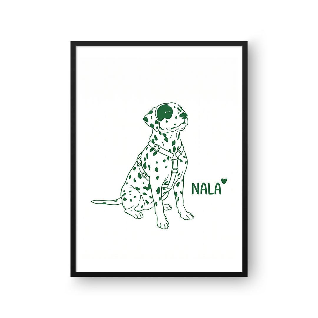 Minimalist Pet Portrait