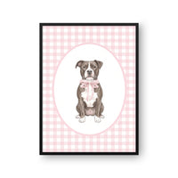 Bow Tied Pet Portrait