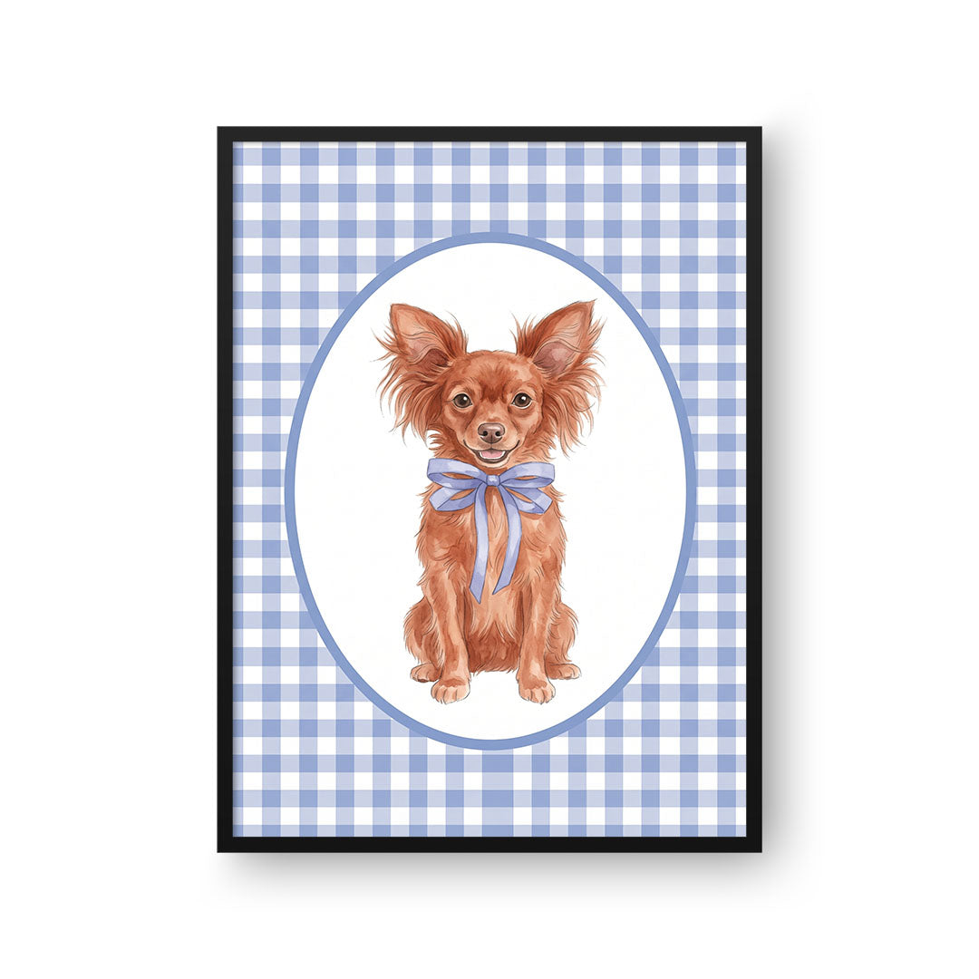 Bow Tied Pet Portrait