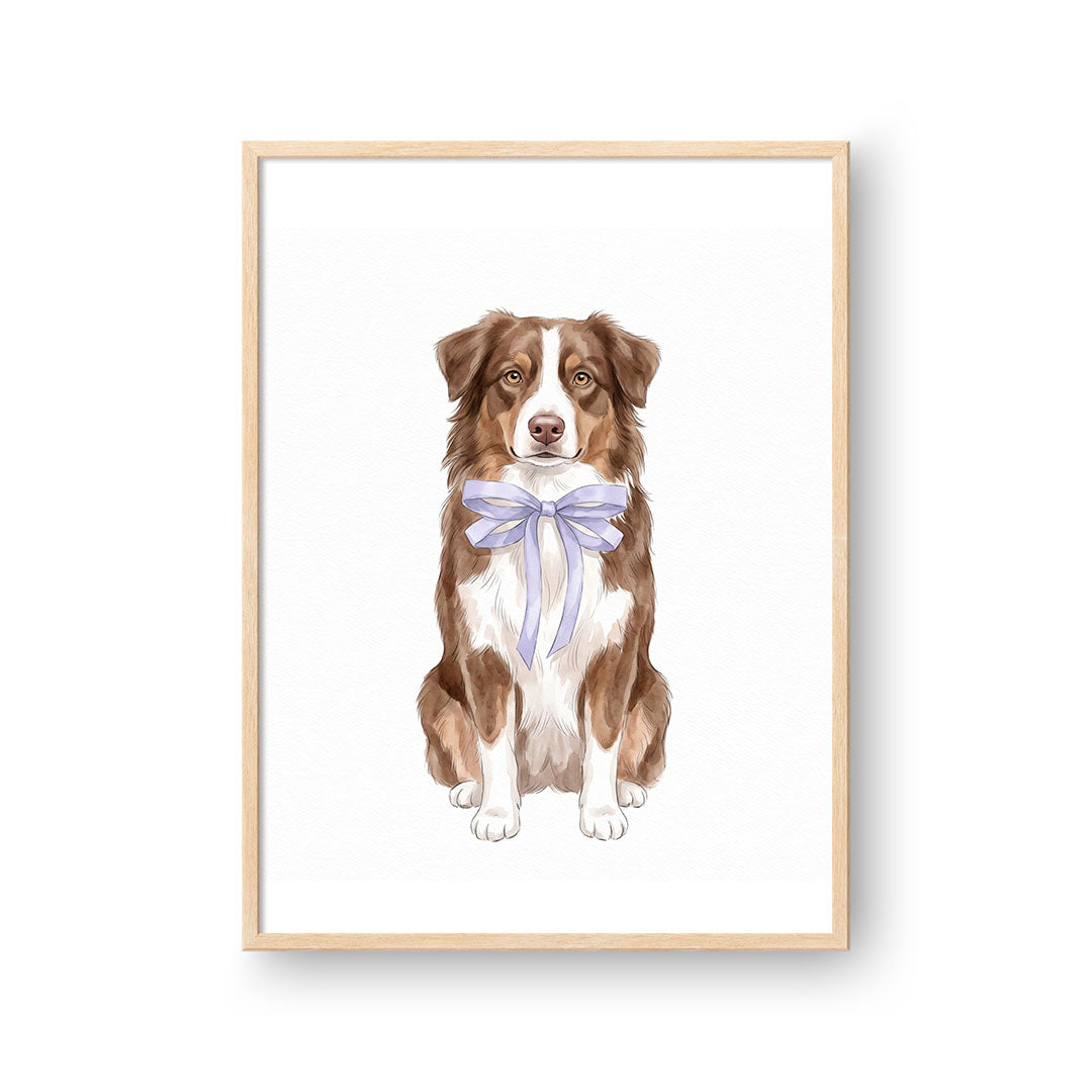 Bow Tied Pet Portrait