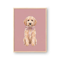 Bow Tied Pet Portrait
