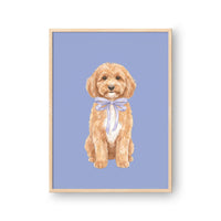 Bow Tied Pet Portrait