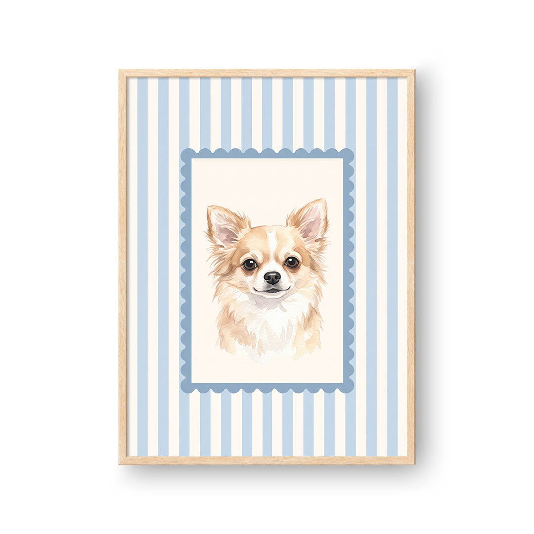 Watercolor Stamp Portrait