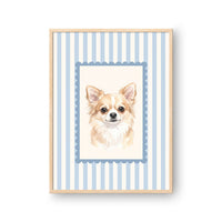 Watercolor Stamp Portrait