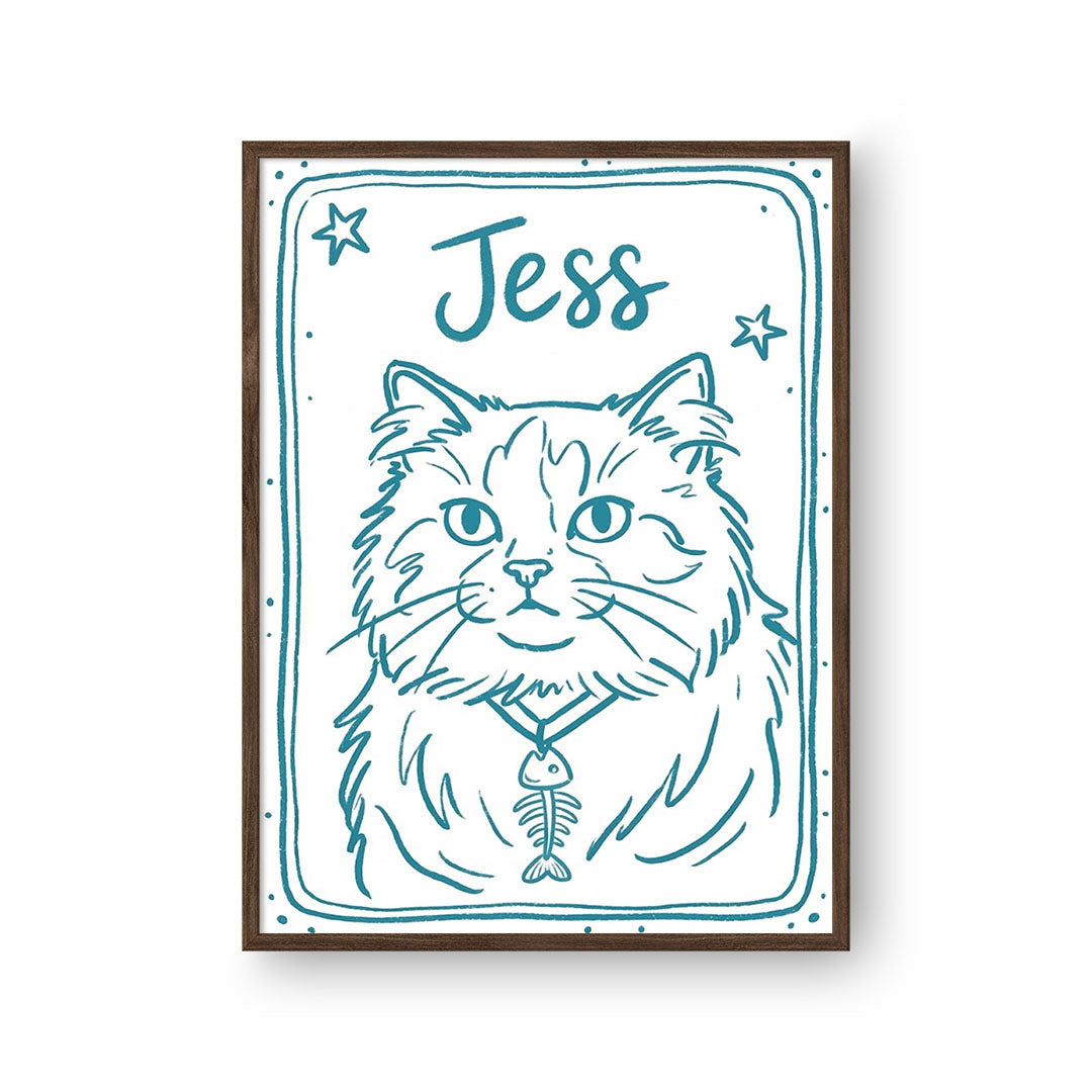 Mystical Doodle Pet Portrait