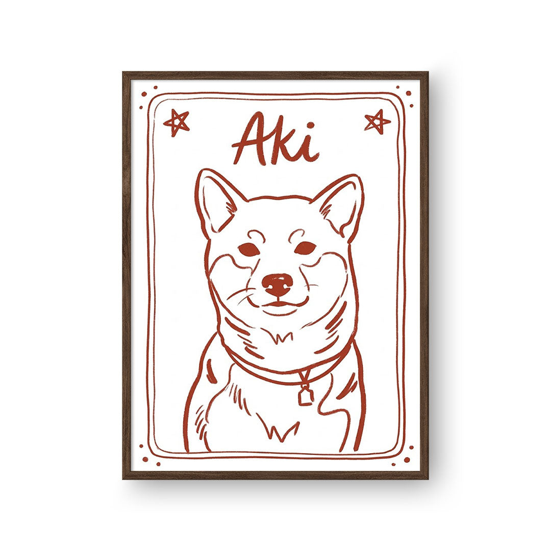 Mystical Doodle Pet Portrait