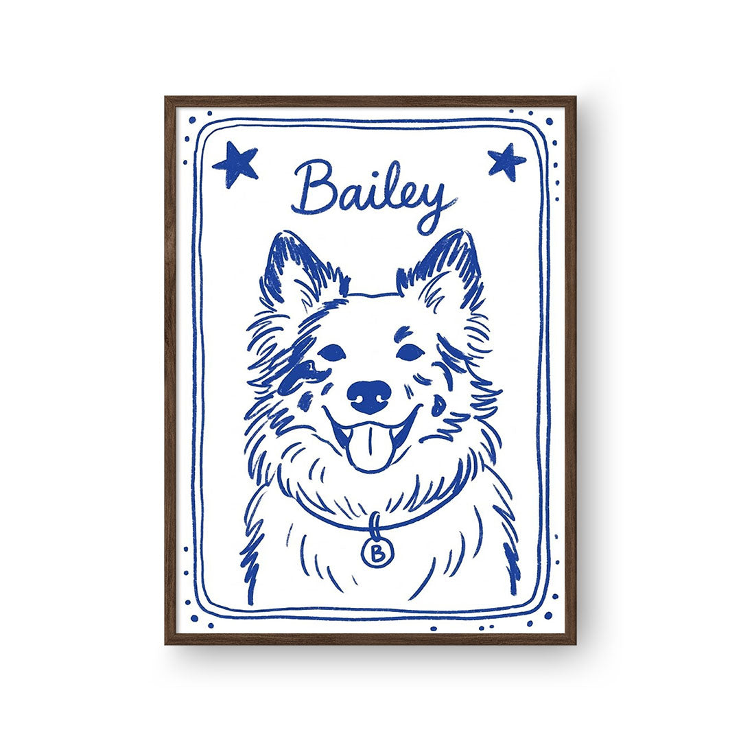 Mystical Doodle Pet Portrait