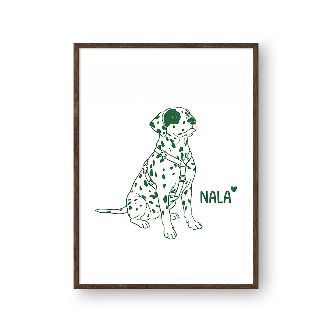 Minimalist Pet Portrait