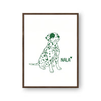Minimalist Pet Portrait
