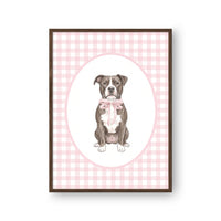Bow Tied Pet Portrait