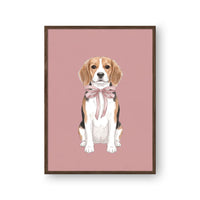 Bow Tied Pet Portrait