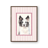 Watercolor Stamp Portrait