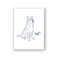 Minimalist Pet Portrait