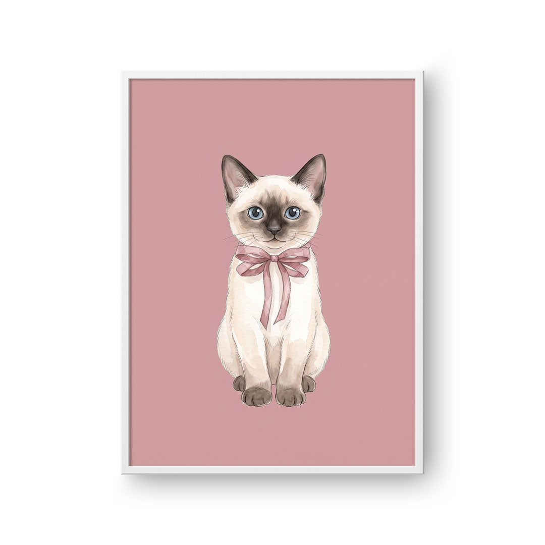 Bow Tied Pet Portrait