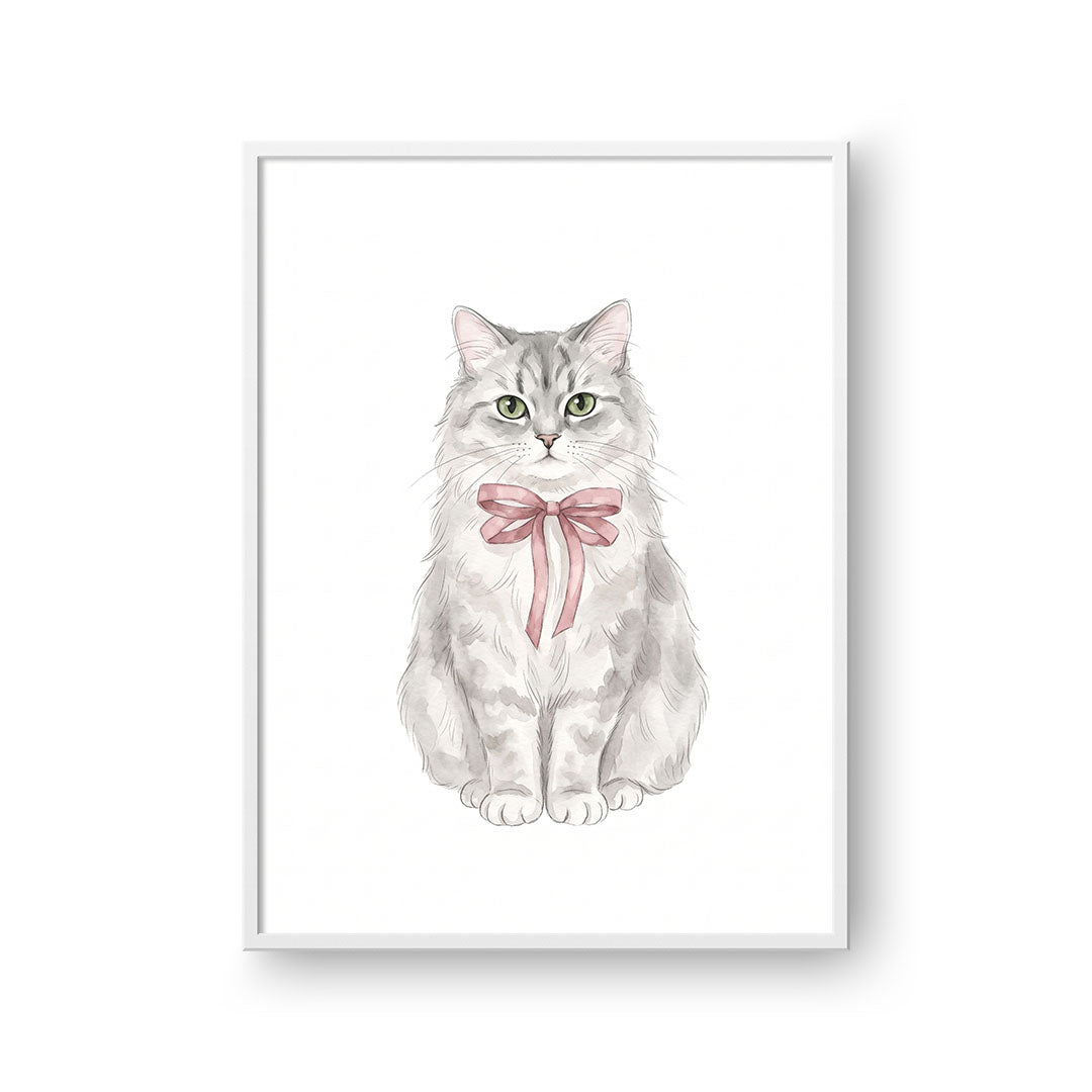 Bow Tied Pet Portrait