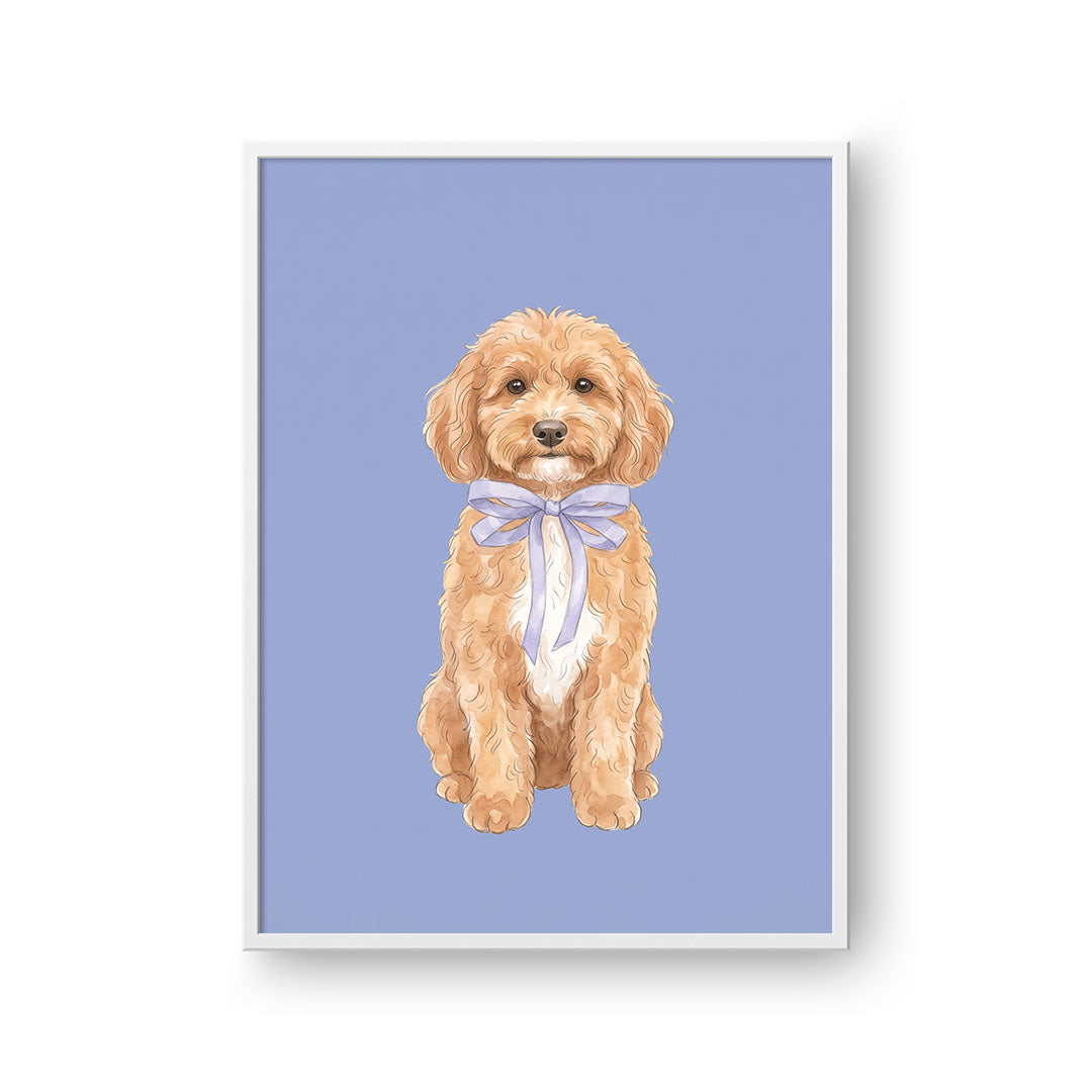 Bow Tied Pet Portrait