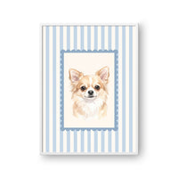Watercolor Stamp Portrait